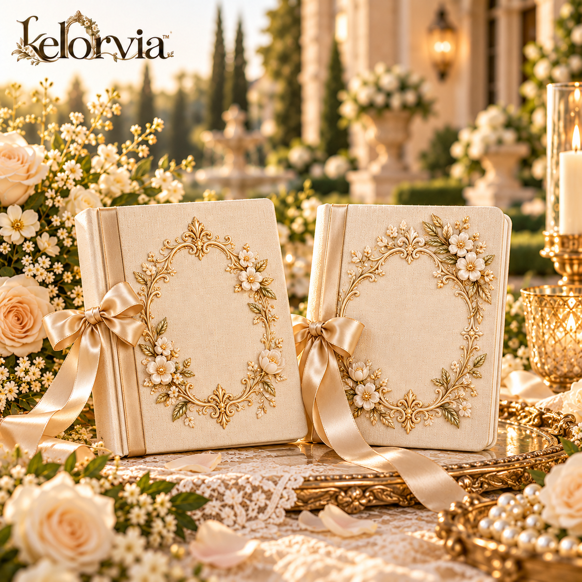 Personalized Wedding Vow Book Set — view 1