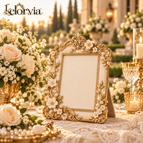 Antique Style Wedding Photo Frame — view 1