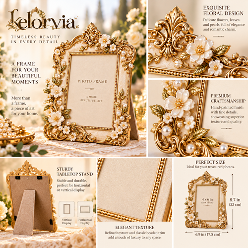 Antique Style Wedding Photo Frame — view 2