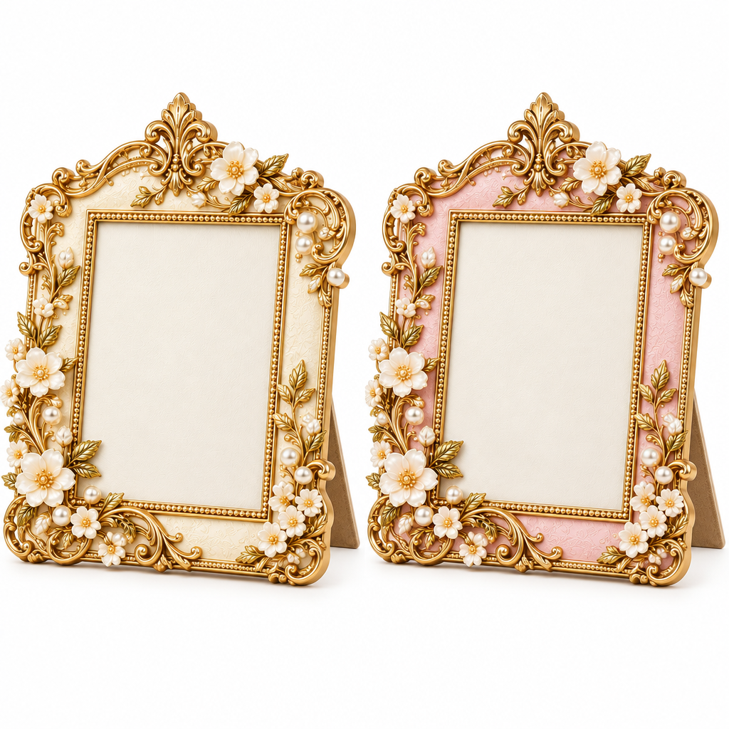 Antique Style Wedding Photo Frame — view 4