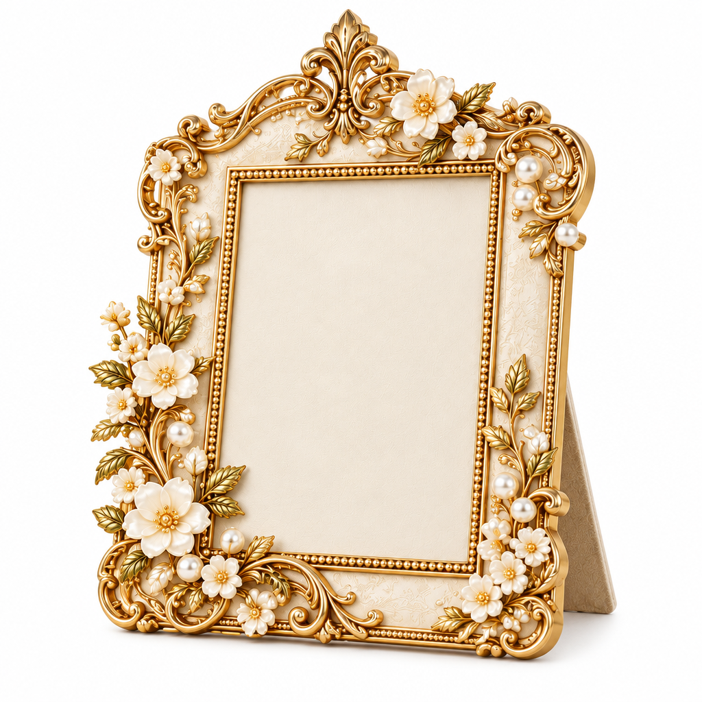 Antique Style Wedding Photo Frame — view 5