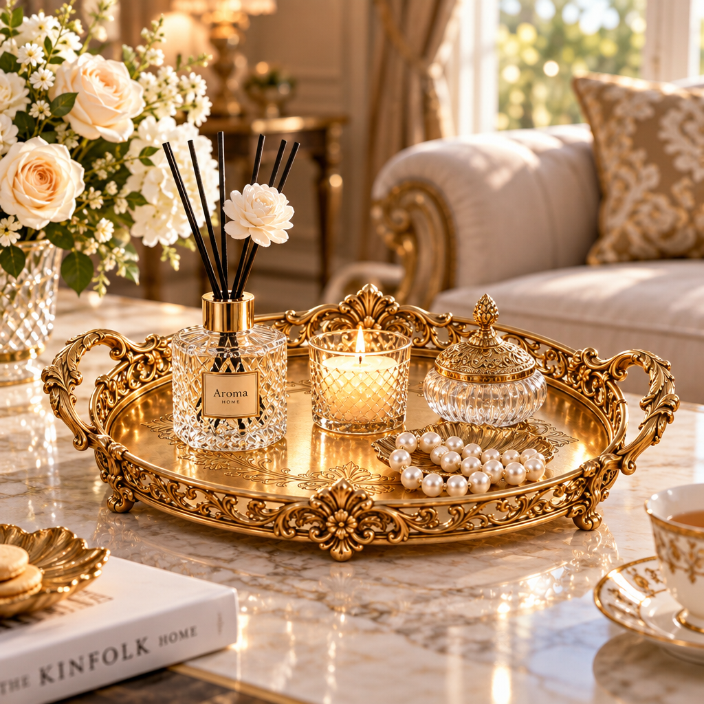 Brass Wedding Anniversary Keepsake Tray — view 5